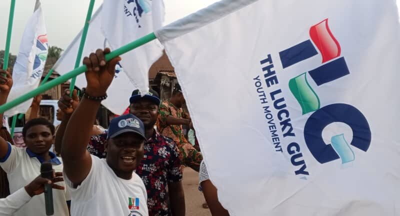 TLG YOUTH MOVEMENT RALLIES  SUPPORT FOR GOVERNOR AIYEDATIWA IN AKOKO NORTH WEST