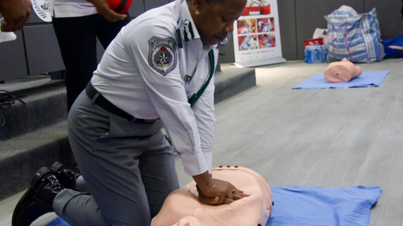 Apapa Customs Train Officers And Men On First Aid