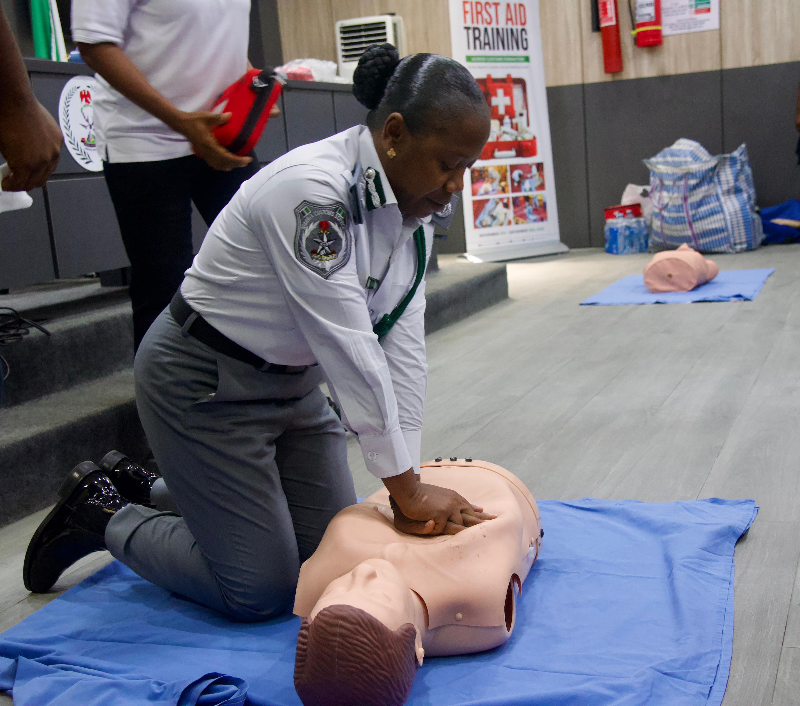 Apapa Customs Train Officers And Men On First Aid