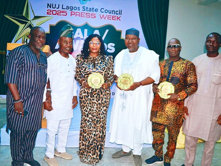 NUJ Honours Media Professionals, Public Office Holders at Gala Night