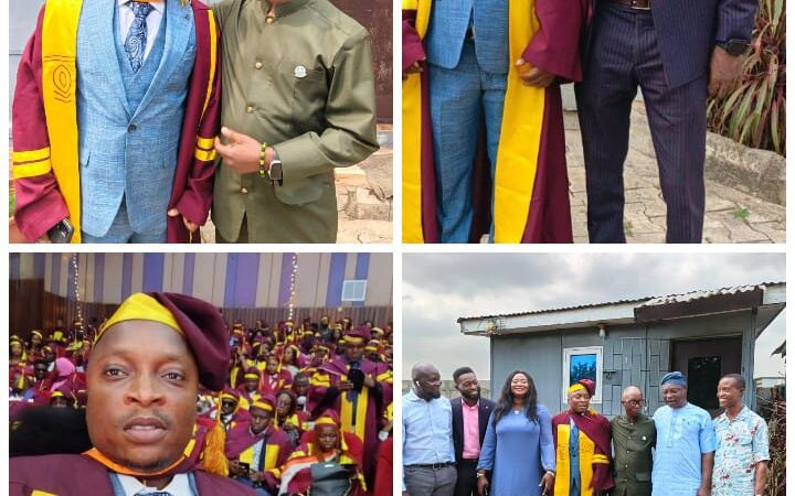 Friends, Associates and UNILAG Alumni Executives Celebrate Amb. Olawale Sanni on Academic Triumph