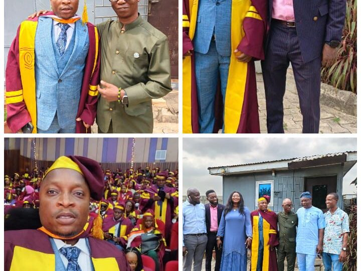 Friends, Associates and UNILAG Alumni Executives Celebrate Amb. Olawale Sanni on Academic Triumph