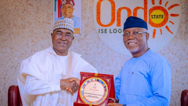 GOV AIYEDATIWA PLEDGES SUPPORT FOR NDLEA’S ALTERNATIVE DEVELOPMENT PROGRAMME