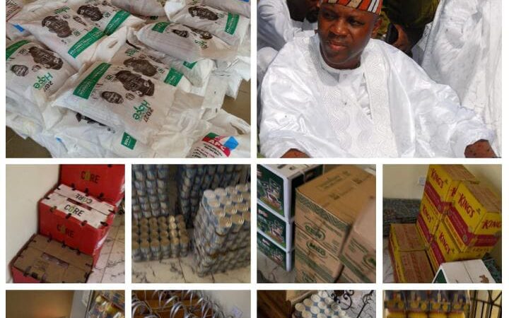ORIADE LCDA CHAIR, HON. OLOJEDE SPREADS JOY WITH FOOD SUPPORT FOR ORIADE RESIDENTS DURING EID-EL-FITRI