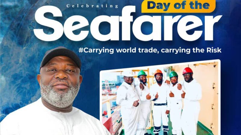 MWUN PG, COMRADE BUNU ABI CELEBRATES SEAFARERS, ADVOCATES FOR BETTER WELFARE
